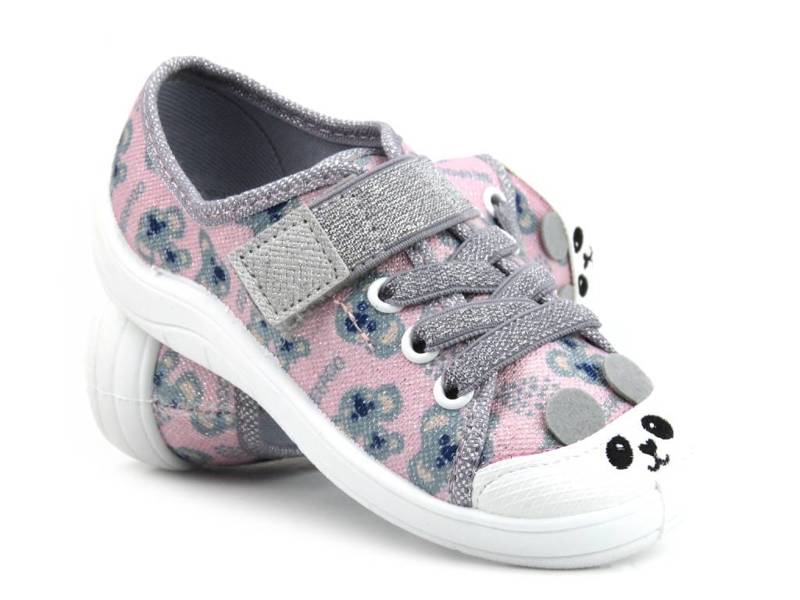 Buty dziecięce, trampki BEFADO 351X012, różowe