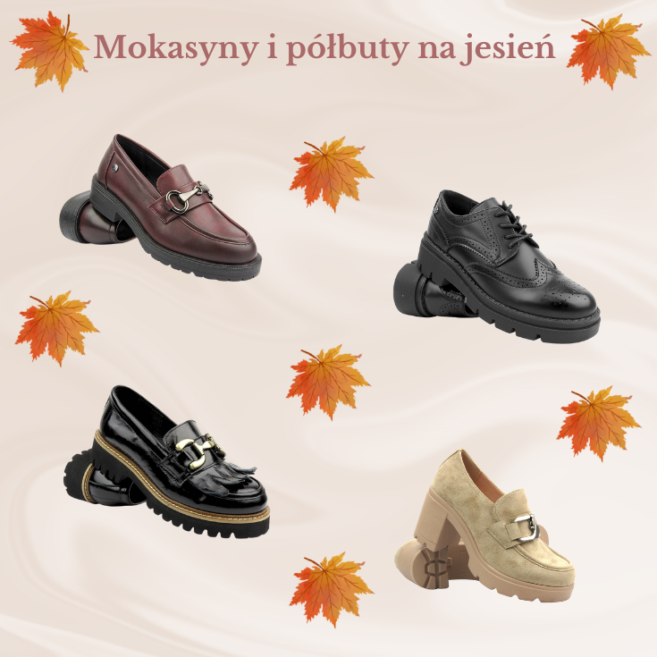 Mokasyny i półbuty na jesień