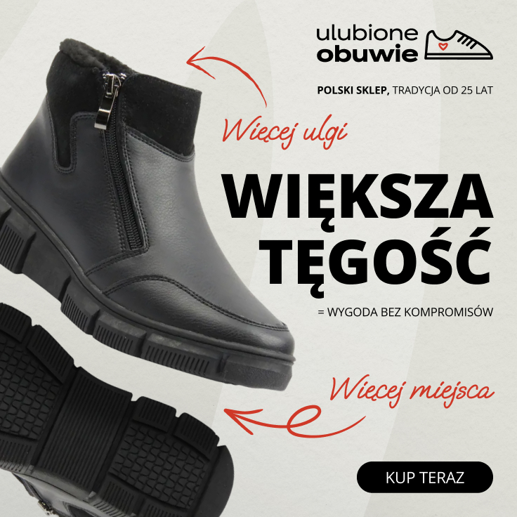 Większa tęgośc buta
