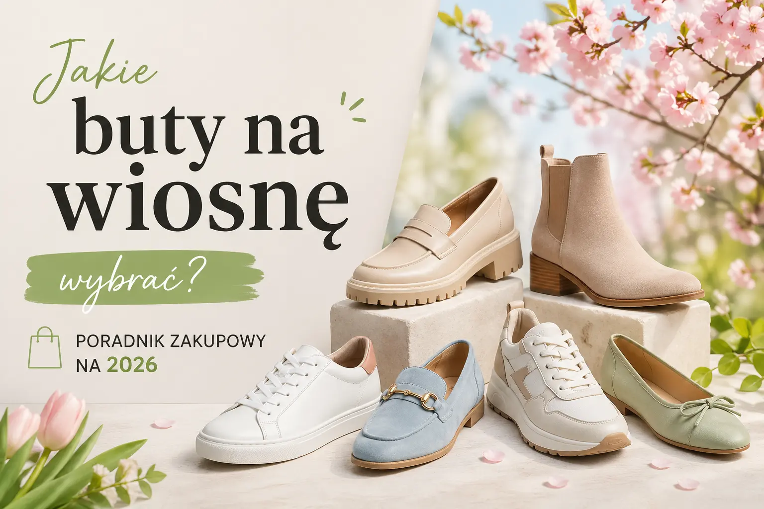 Jakie buty na wiosnę wybrać? Poradnik zakupowy na 2026