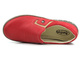 Wygodne półbuty damskie slip on - Helios Komfort 329, czerwone