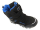 Buty trekkingowe, śniegowce dziecięce - AMERICAN CLUB WT161/23 czarne z niebieskim