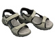 Sportowe sandały damskie Dr Brinkmann Trekking 710205-81, szare