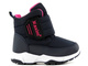 Śniegowce, buty zimowe dziecięce - WOJTYŁKO AXIM 21042, granatowe