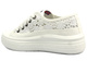 Koronkowe trampki damskie na platformie - Lee Cooper LCW-23-44-1617L, białe