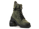 Ocieplane botki damskie EVENTO 21BT35-4226 zielone
