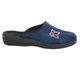Kapcie Damskie Domowe - Inblu CU-2D Granat - Wsuwane