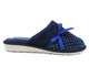 Kapcie Damskie Domowe - Inblu LB-72 Granat - Wsuwane 