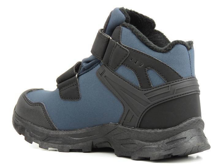 Śniegowce, trapery dziecięce z membraną - AMERICAN CLUB HL 26/22, granatowe