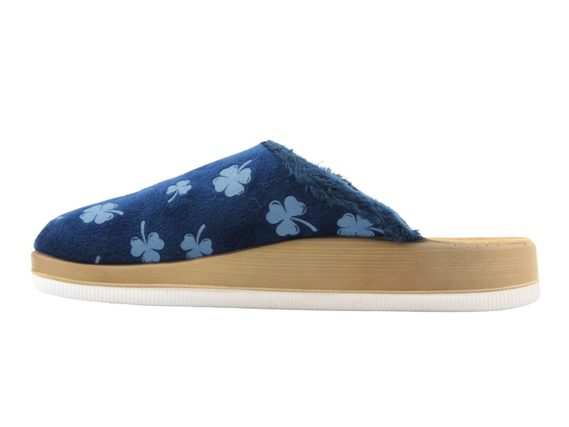 Wygodne kapcie damskie INBLU CT-49, granatowe