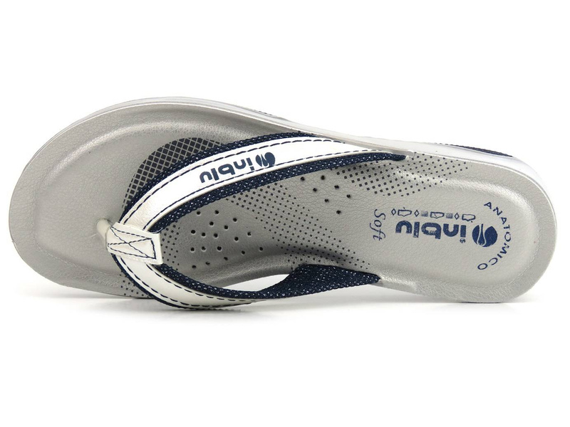 Sportowe japonki damskie - INBLU DD-07, granatowe