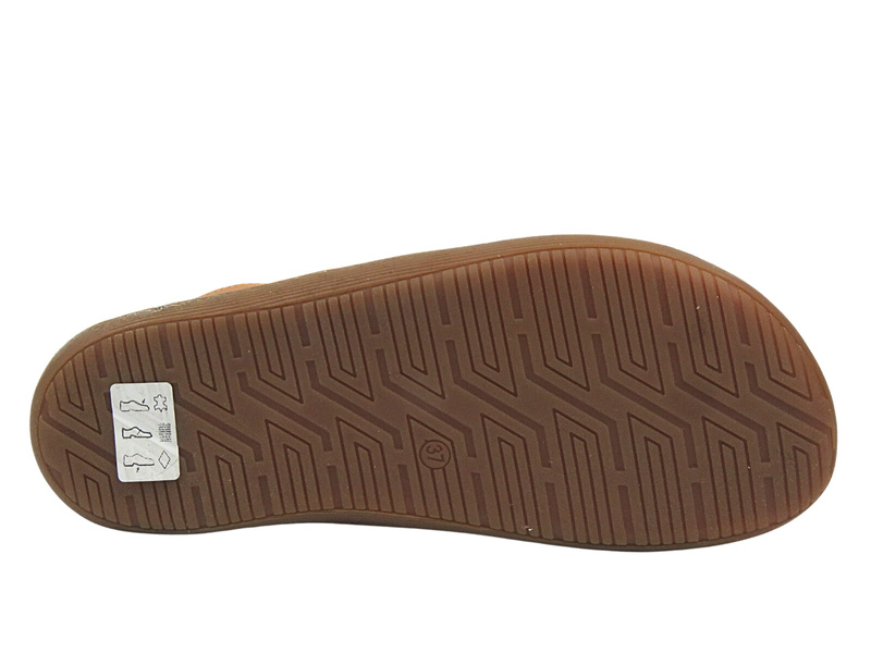 Barefoot botki minimalistyczne damskie jasnobrązowe Helios Komfort 501P