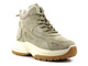 Trapery, śniegowce damskie na platformie - LEE COOPER LCJ-22-44-1352L, szare