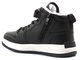 Buty zimowe dziecięce z grubym polarem - AMERICAN CLUB ES104/22, czarne