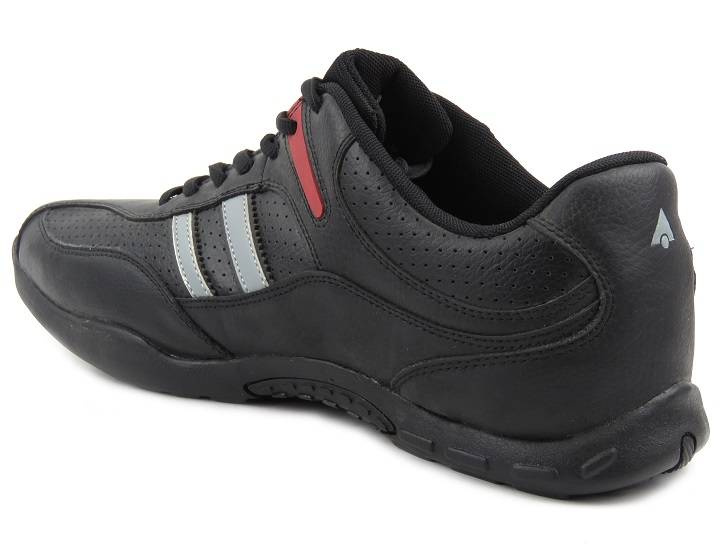 Buty męskie sportowe, sneakersy McArthur S01-8392, duże rozmiary - 47-49, czarne