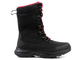 Wysokie buty zimowe, śniegowce damskie DK TECH SoftShell 2105, czarno-czerwone