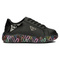 Skórzane sneakersy damskie Filippo DP4480/23, czarne