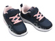 Sneakersy, buty sportowe dla dziewczynki granatowe AMERICAN CLUB BS 27/23