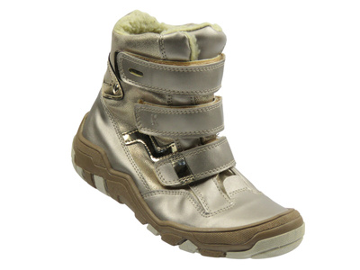 Trzewiki dziecięce dziewczęce platynowe Kornecki 06390