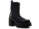 Czarne botki damskie na klocku - VENEZIA 843120600,