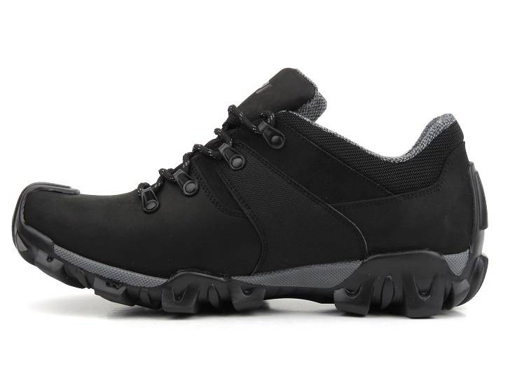 Trekkingi męskie z membraną WATERPROOF - TAPI J-2107, czarne