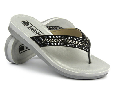 Klapki damskie - Inblu ZO-01, czarne