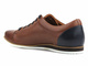 Skórzane półbuty męskie codzienne Conhpol 2166S, brązowe