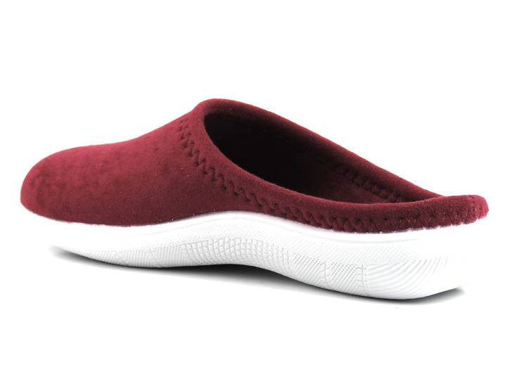 Kapcie damskie z ozdobnymi kryształkami - INBLU BS-46, śliwkowe