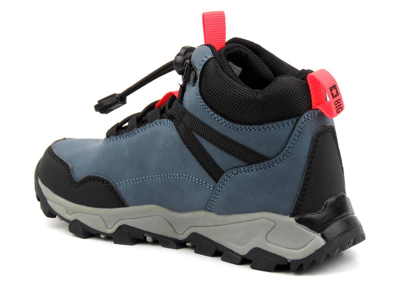 Wysokie trzewiki, sneakersy dziecięce - BIG STAR GG374048, granatowe
