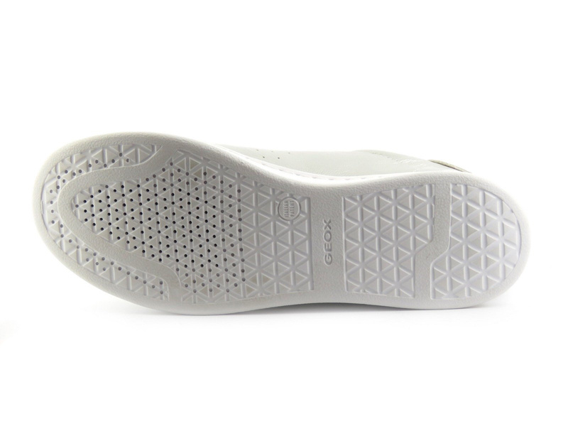 Platynowe sneakersy damskie GEOX Jaysen D621BA