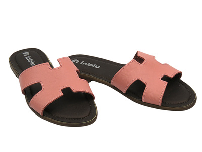 Klapki damskie różowe Inblu VH-1U