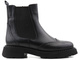 Wysokie botki damskie ocieplane - VENEZIA 03960014D, czarne