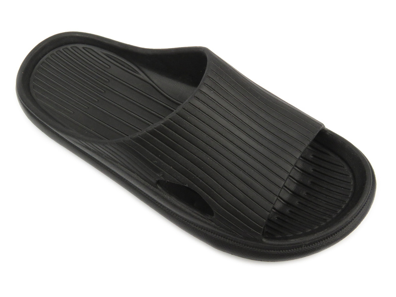 Klapki damskie - Realpaks G-101,czarne