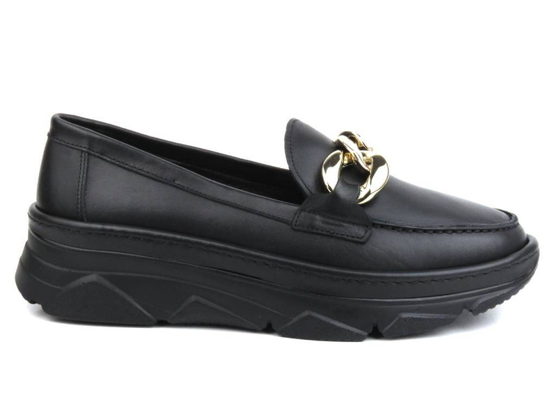 Półbuty damskie Venezia G500 101, czarne