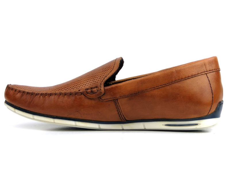 Mokasyny męskie BUGATTI 321-A2X69-1000, brązowe