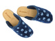 Wygodne kapcie damskie INBLU CT-49, granatowe