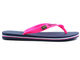 Gumowe japonki damskie IPANEMA 80408, niebiesko-różowe
