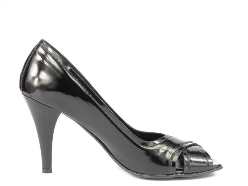 Czółenka na szpilce - GERARD 912, czarne