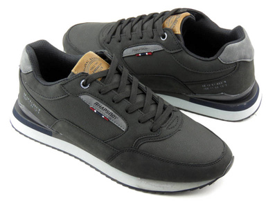 Buty sportowe męskie AMERICAN CLUB RH 83/22, czarne