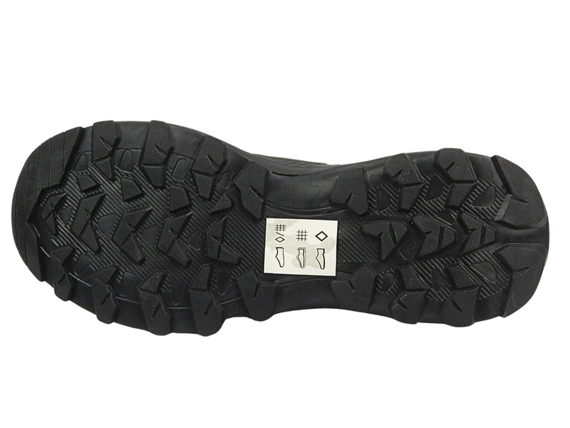Buty trekkingowe męskie przed kostkę - Mc Braun 24MN38-8064, czarne
