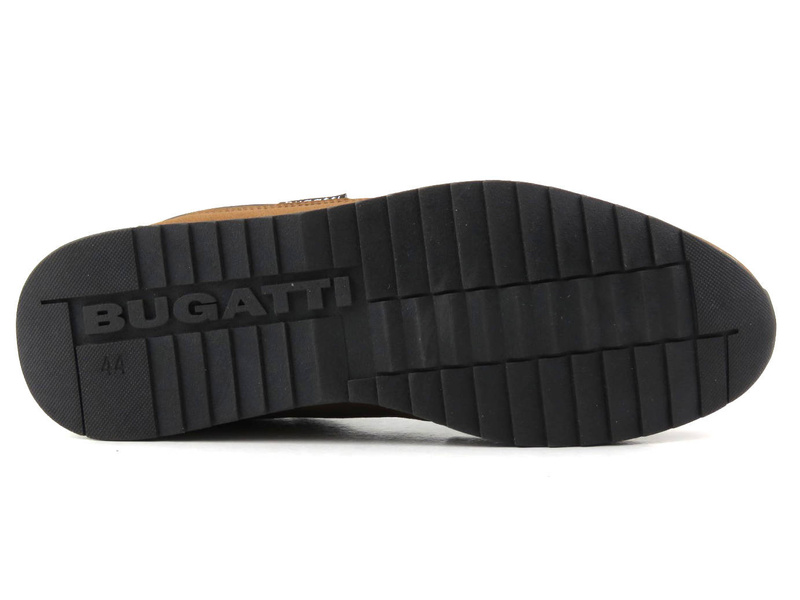 Sneakersy męskie z z elastycznymi sznurówkami - BUGATTI 321-A3A07-5000, wielokolorowe