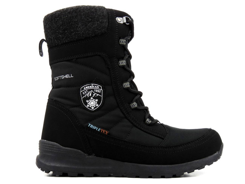 Wysokie śniegowce damskie AMERICAN CLUB SN23/23, Softshell i Tripletex