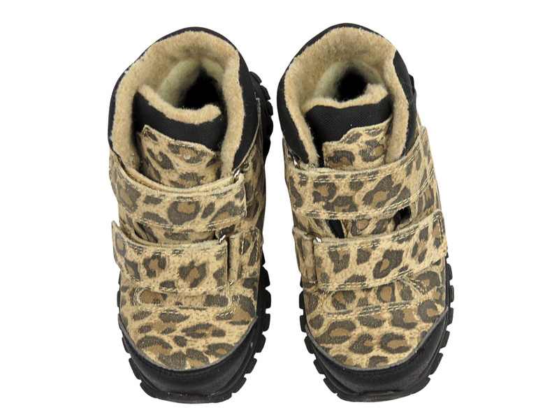 Dziecięce buty zimowe Jamet 2218 beż panterka