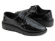 Eleganckie półbuty damskie - PIAZZA 850048-01, czarne