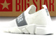 Wsuwane sneakersy damskie z przewiewnej tkaniny - BIG STAR JJ274297, białe