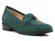 Półbuty, loafersy damskie Potocki 23-12097, zielone