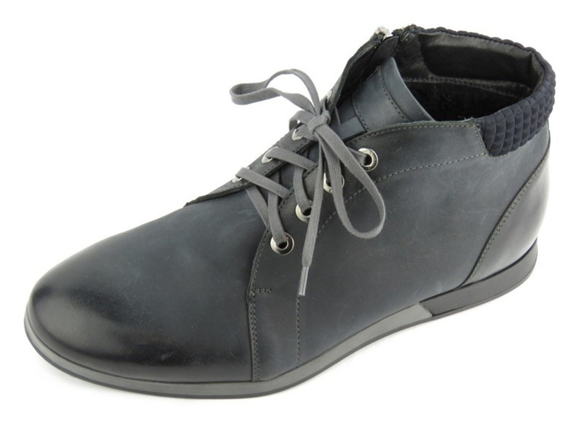 Trzewiki męskie Conhpol Dynamic 1379, czarne