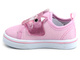 Wygodne trampki dziecięce z kotkiem na cholewce - AXIM 22102, różowe
