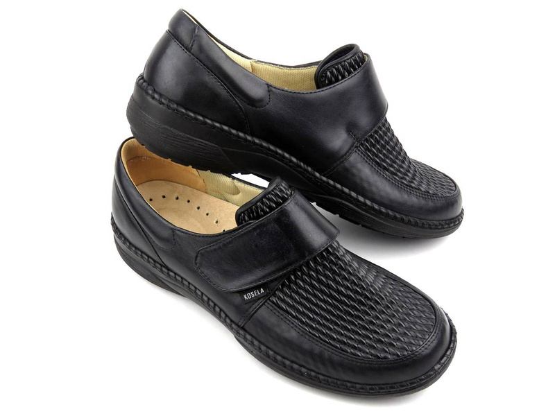 Półbuty profilaktyczno-zdrowotne damskie AXEL Kosela Medic 9206, czarne
