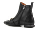 Eleganckie botki damskie z noskiem w szpic - VENEZIA 1605320, czarne